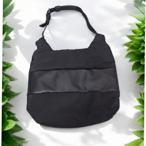 Chinese Laundry Hobo‎ Bag Quilted Padded Shoulder Bag Everyday Carry Black